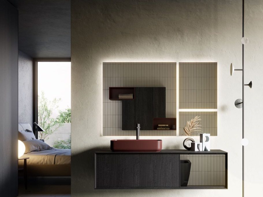 Aufsatz Waschtisch Modula